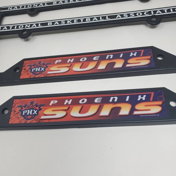 NBA PVC License Plate Frame - Phoenix Suns - Picture 2 of 2